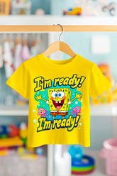 SÜNGER BOB IM READY | PREMIUM KALİTE ÇOCUK TİŞÖRTÜ
